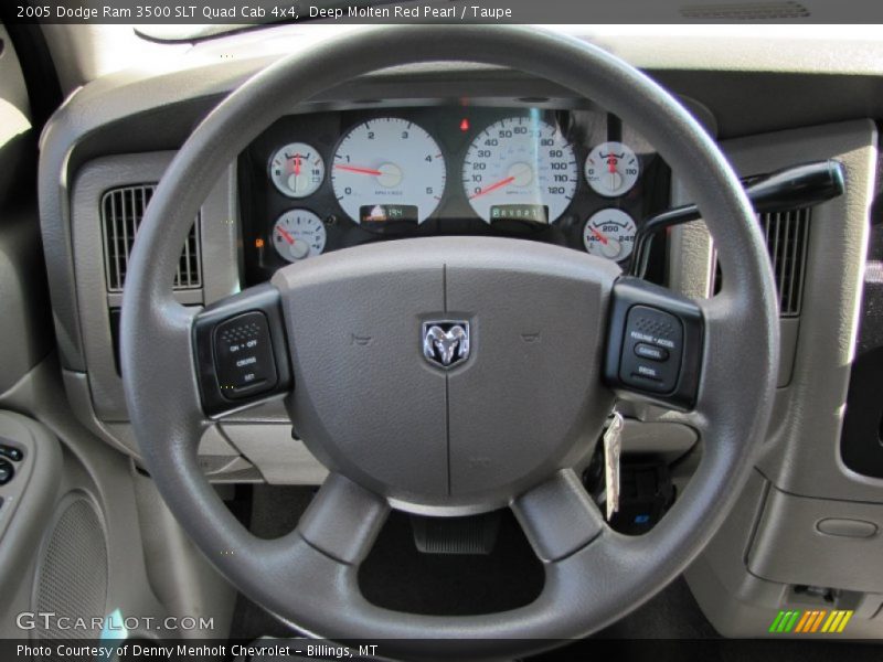  2005 Ram 3500 SLT Quad Cab 4x4 Steering Wheel