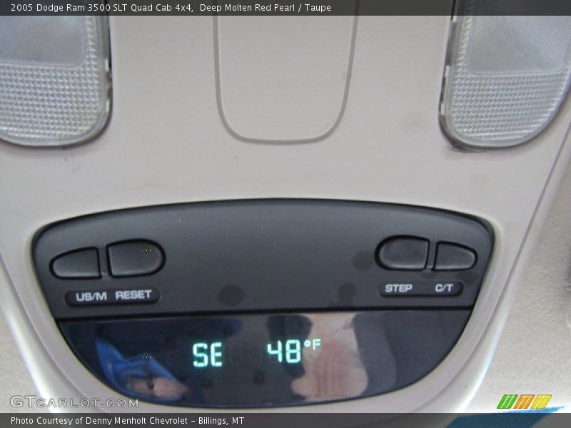 Controls of 2005 Ram 3500 SLT Quad Cab 4x4