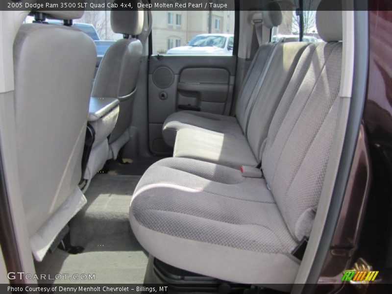 Rear Seat of 2005 Ram 3500 SLT Quad Cab 4x4