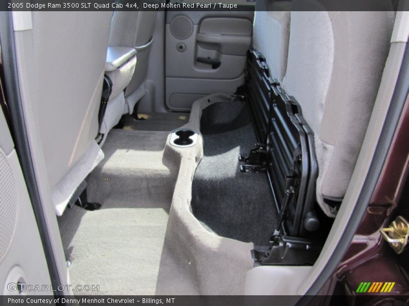 Deep Molten Red Pearl / Taupe 2005 Dodge Ram 3500 SLT Quad Cab 4x4