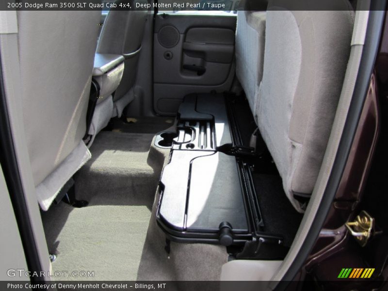 Deep Molten Red Pearl / Taupe 2005 Dodge Ram 3500 SLT Quad Cab 4x4