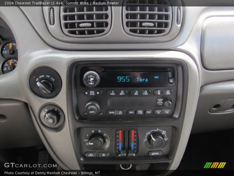 Summit White / Medium Pewter 2004 Chevrolet TrailBlazer LS 4x4