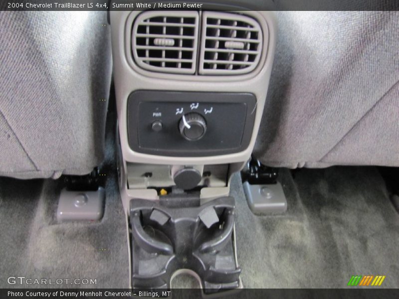 Summit White / Medium Pewter 2004 Chevrolet TrailBlazer LS 4x4