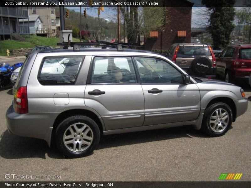 Champagne Gold Opalescent / Beige 2005 Subaru Forester 2.5 XS L.L.Bean Edition