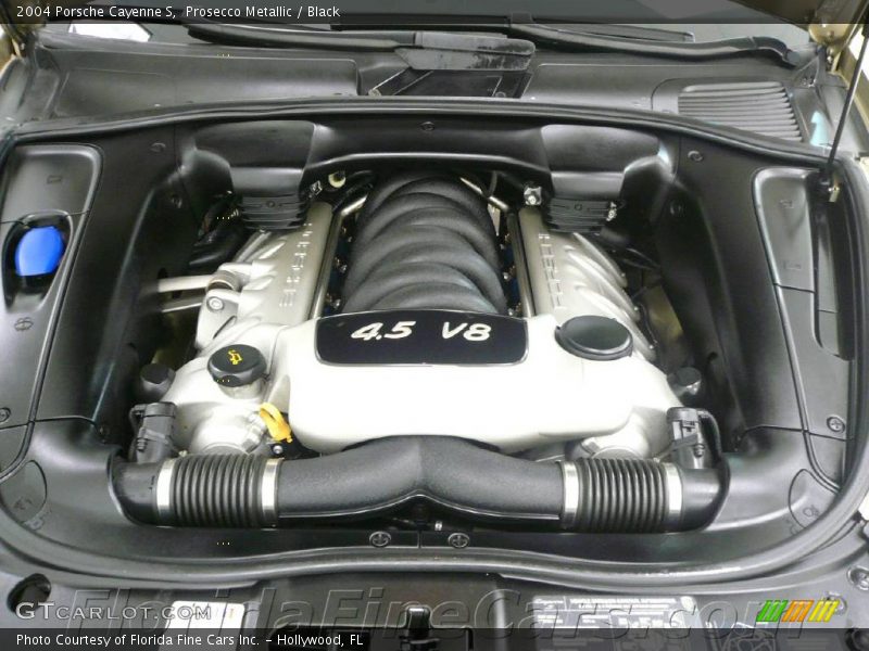Prosecco Metallic / Black 2004 Porsche Cayenne S