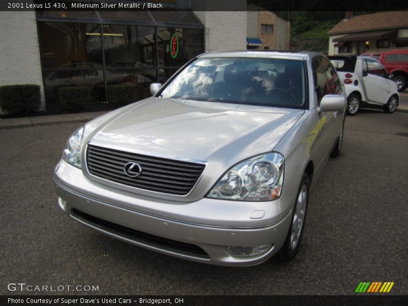 Millenium Silver Metallic / Black 2001 Lexus LS 430