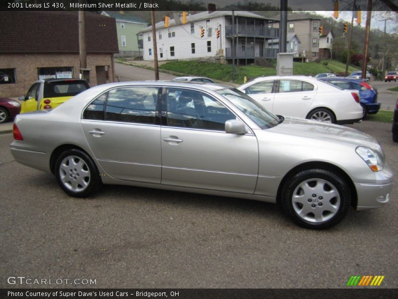 Millenium Silver Metallic / Black 2001 Lexus LS 430