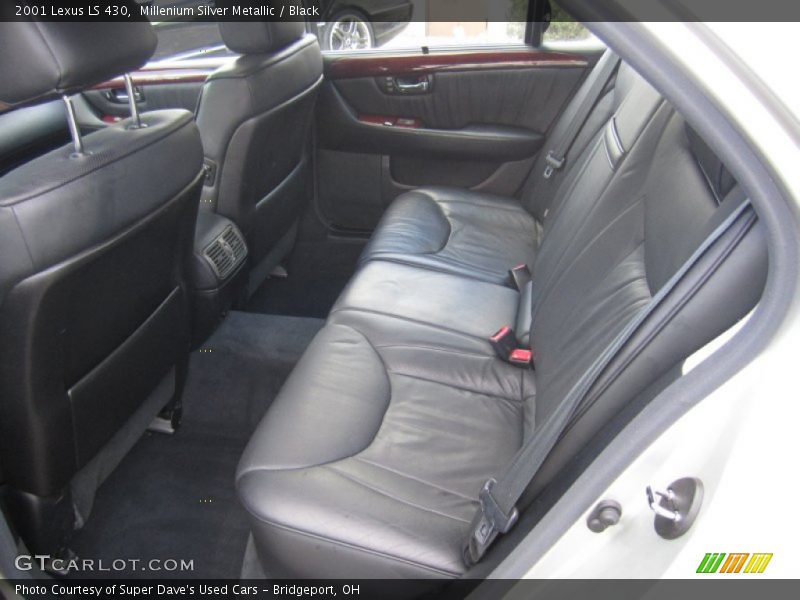 Millenium Silver Metallic / Black 2001 Lexus LS 430