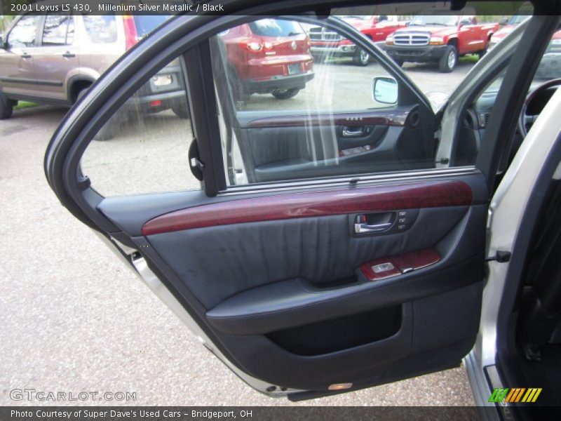 Millenium Silver Metallic / Black 2001 Lexus LS 430