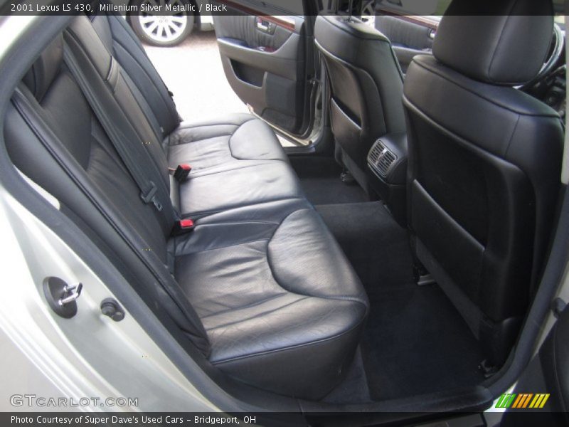 Millenium Silver Metallic / Black 2001 Lexus LS 430