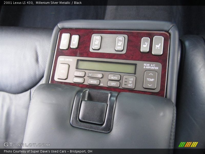 Millenium Silver Metallic / Black 2001 Lexus LS 430