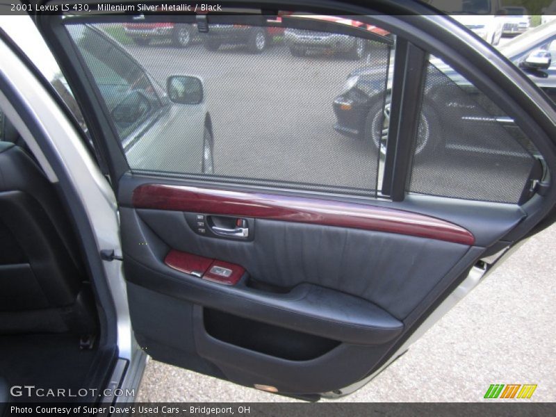 Millenium Silver Metallic / Black 2001 Lexus LS 430