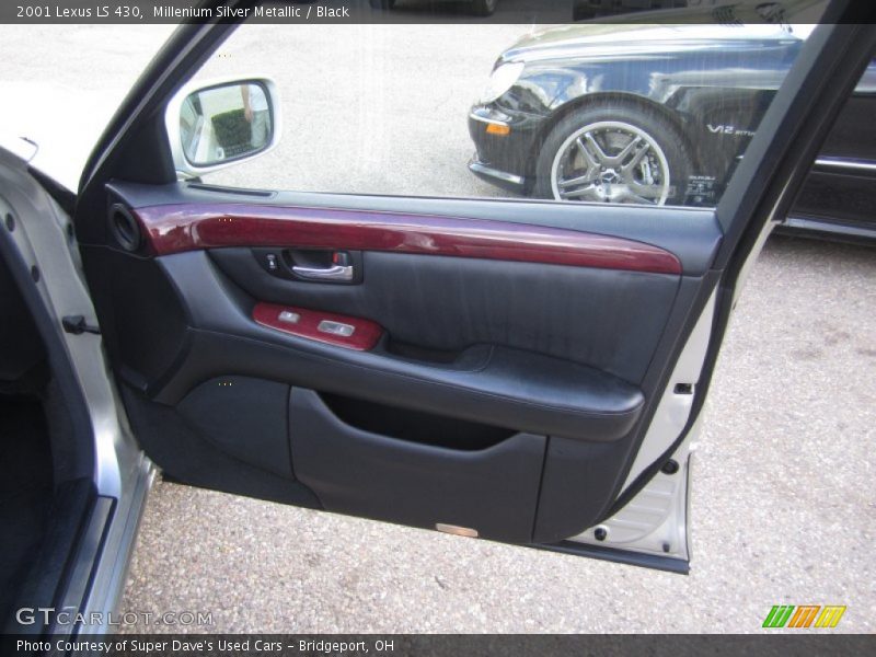 Millenium Silver Metallic / Black 2001 Lexus LS 430