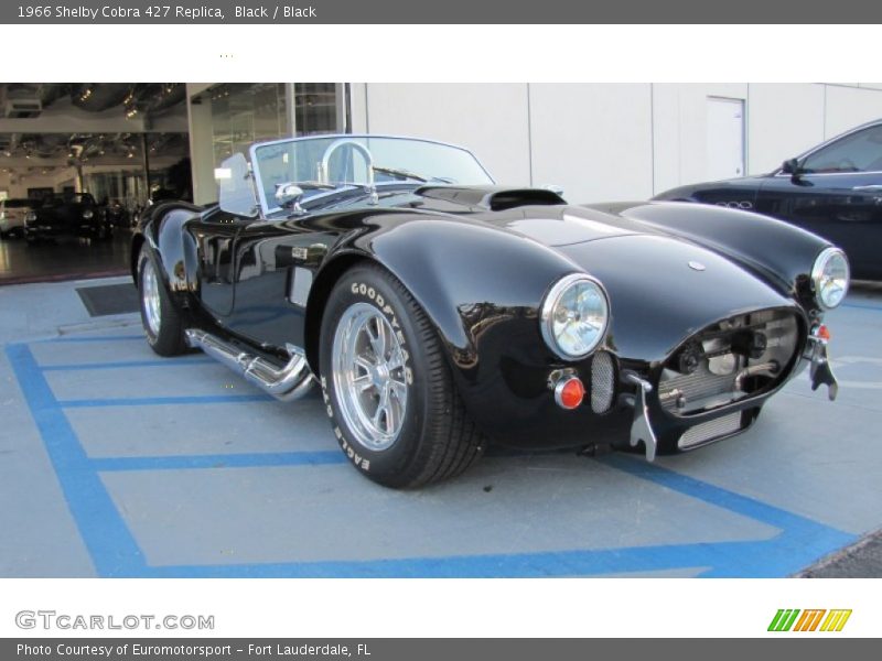 Black / Black 1966 Shelby Cobra 427 Replica