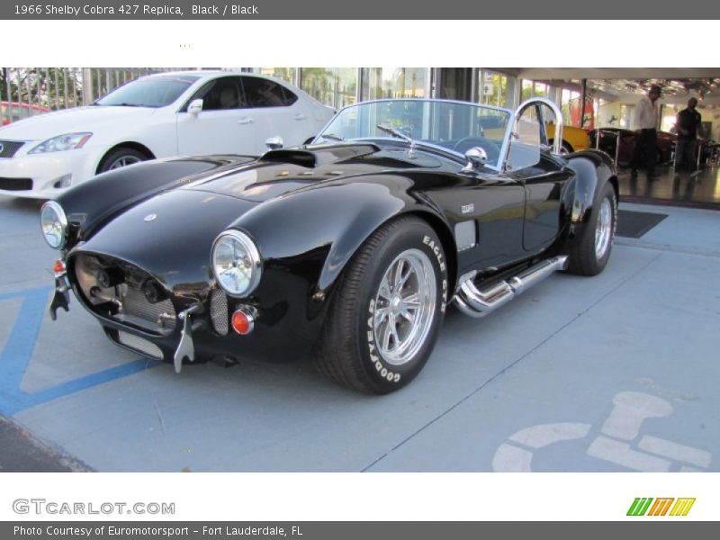 Black / Black 1966 Shelby Cobra 427 Replica