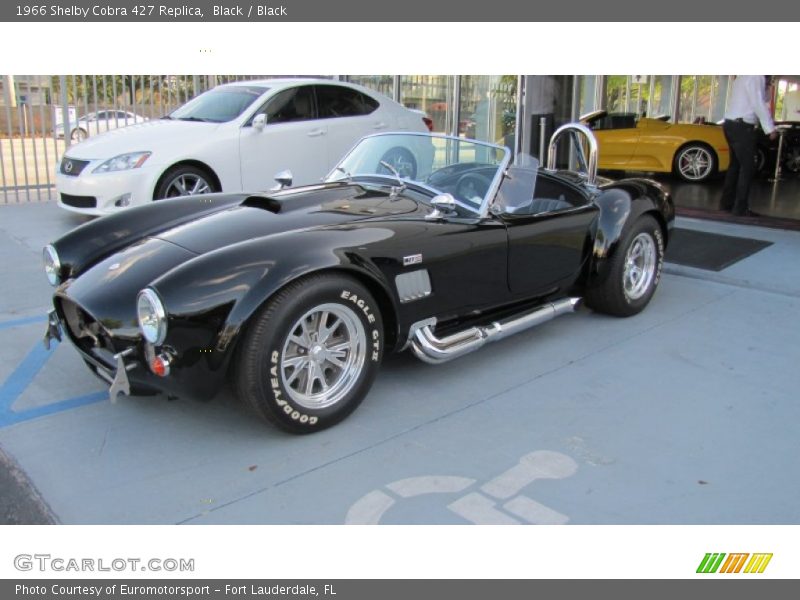 Black / Black 1966 Shelby Cobra 427 Replica