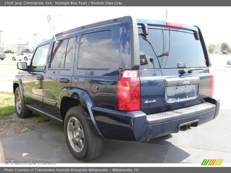 Midnight Blue Pearl / Medium Slate Gray 2006 Jeep Commander 4x4