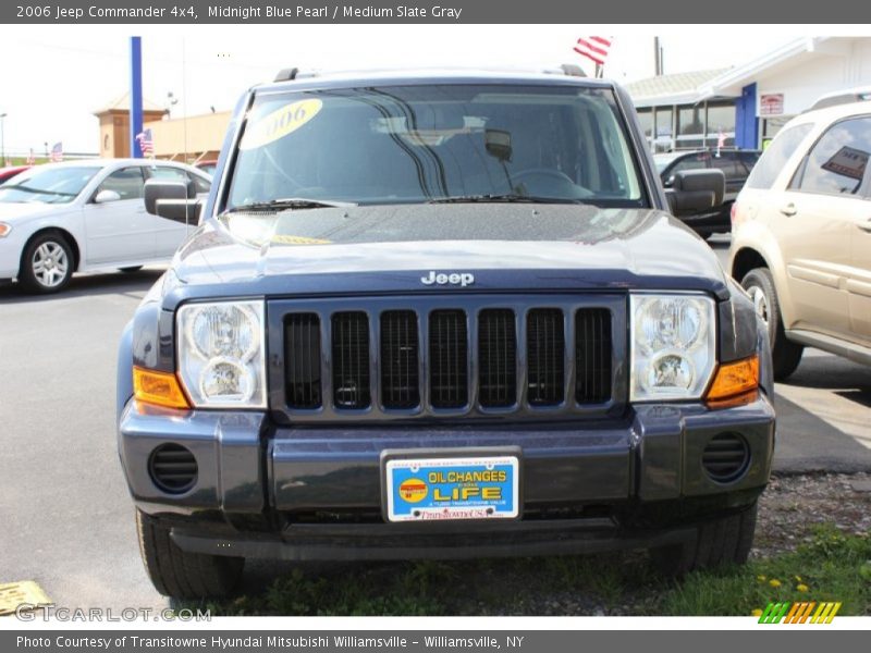 Midnight Blue Pearl / Medium Slate Gray 2006 Jeep Commander 4x4