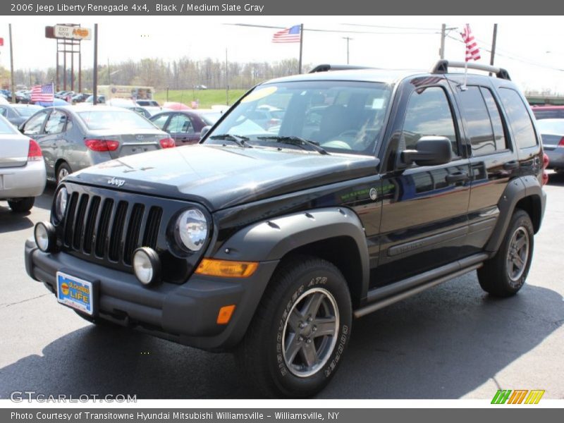 Black / Medium Slate Gray 2006 Jeep Liberty Renegade 4x4