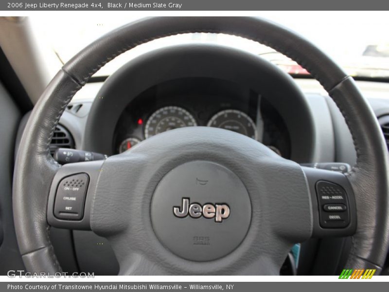 Black / Medium Slate Gray 2006 Jeep Liberty Renegade 4x4