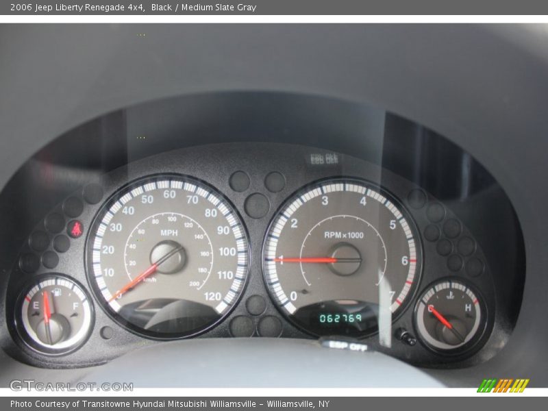 Black / Medium Slate Gray 2006 Jeep Liberty Renegade 4x4