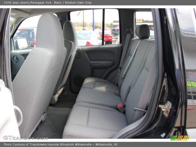 Black / Medium Slate Gray 2006 Jeep Liberty Renegade 4x4
