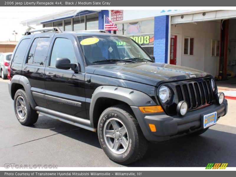 Black / Medium Slate Gray 2006 Jeep Liberty Renegade 4x4