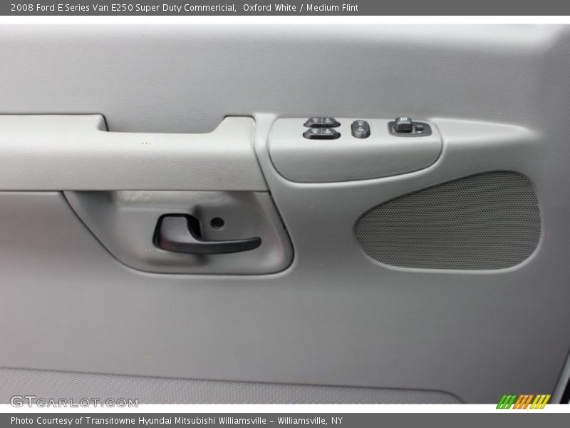Oxford White / Medium Flint 2008 Ford E Series Van E250 Super Duty Commericial