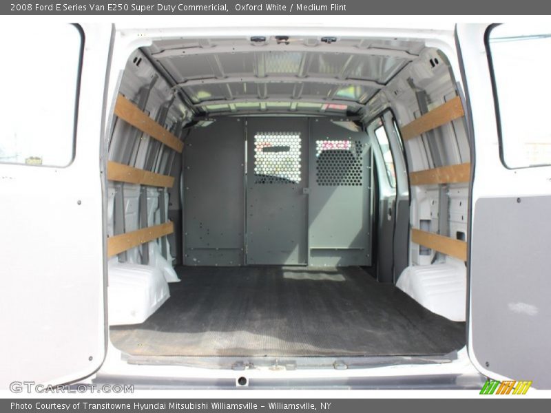 Oxford White / Medium Flint 2008 Ford E Series Van E250 Super Duty Commericial