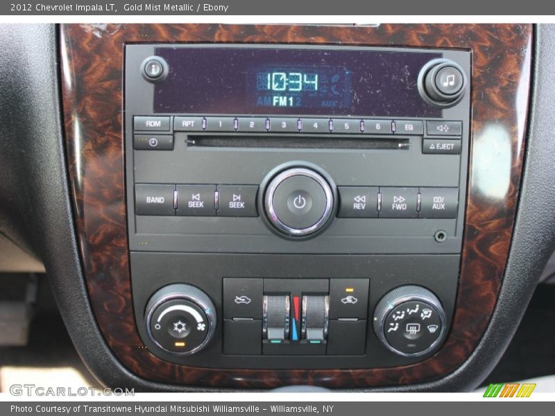 Gold Mist Metallic / Ebony 2012 Chevrolet Impala LT