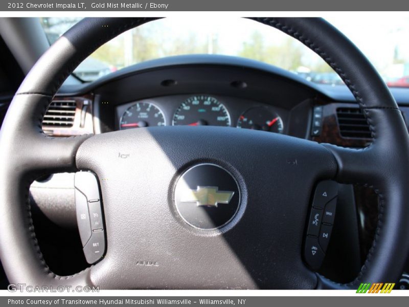 Gold Mist Metallic / Ebony 2012 Chevrolet Impala LT