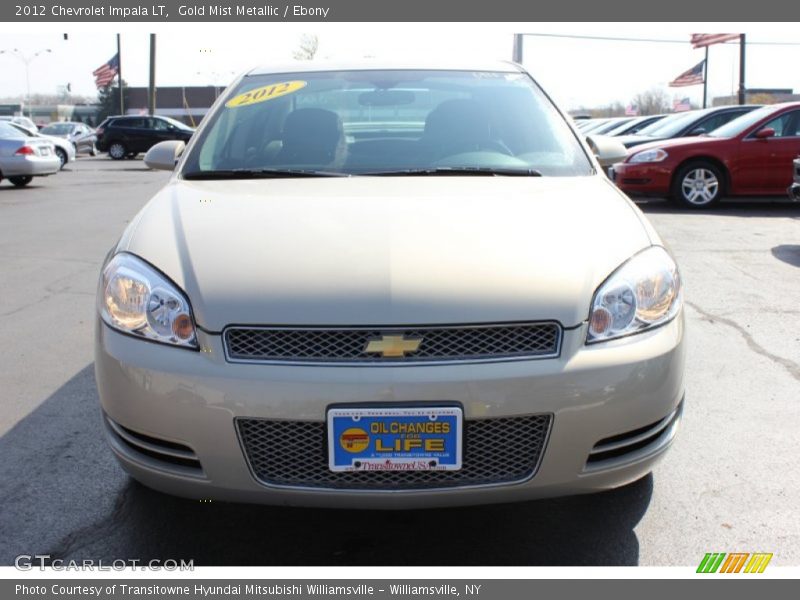 Gold Mist Metallic / Ebony 2012 Chevrolet Impala LT