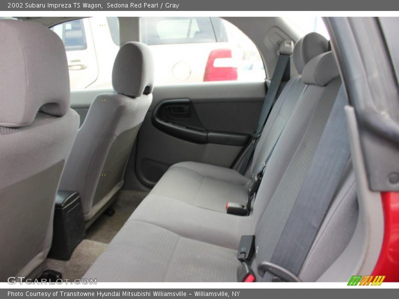 Sedona Red Pearl / Gray 2002 Subaru Impreza TS Wagon