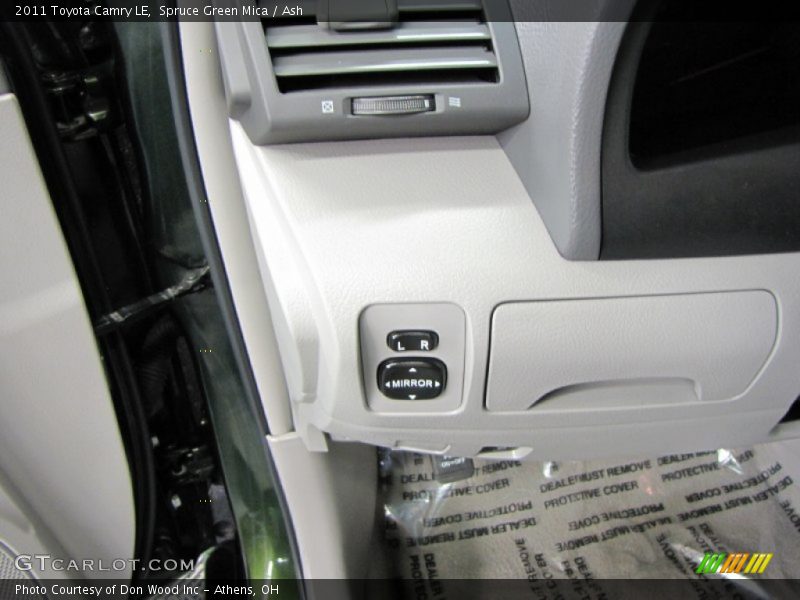 Spruce Green Mica / Ash 2011 Toyota Camry LE