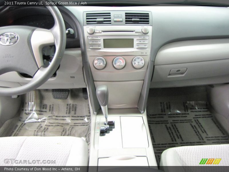 Spruce Green Mica / Ash 2011 Toyota Camry LE
