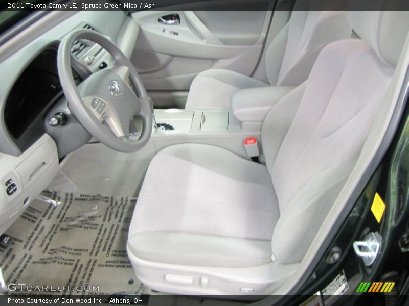 Spruce Green Mica / Ash 2011 Toyota Camry LE