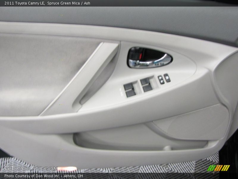 Spruce Green Mica / Ash 2011 Toyota Camry LE