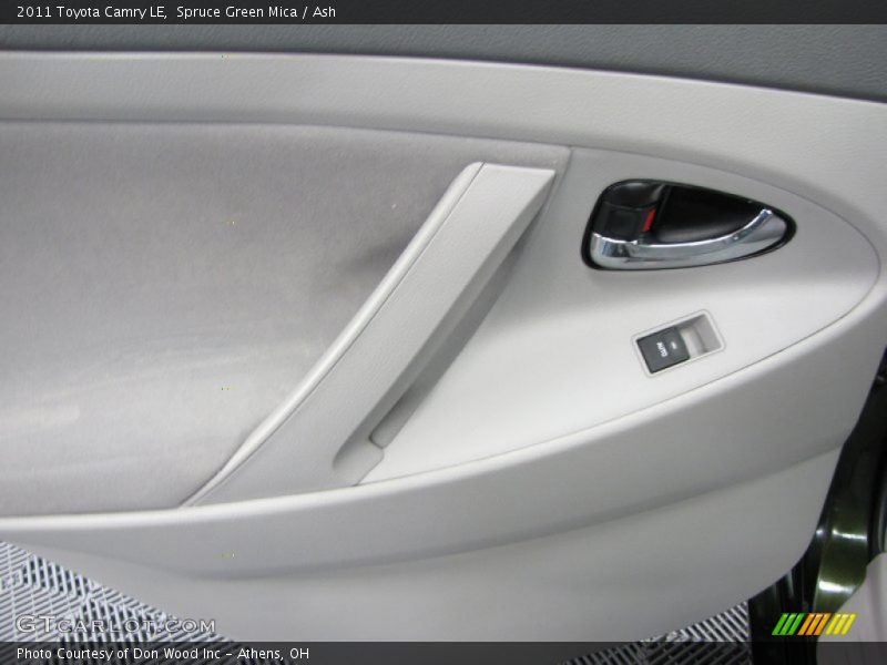 Spruce Green Mica / Ash 2011 Toyota Camry LE
