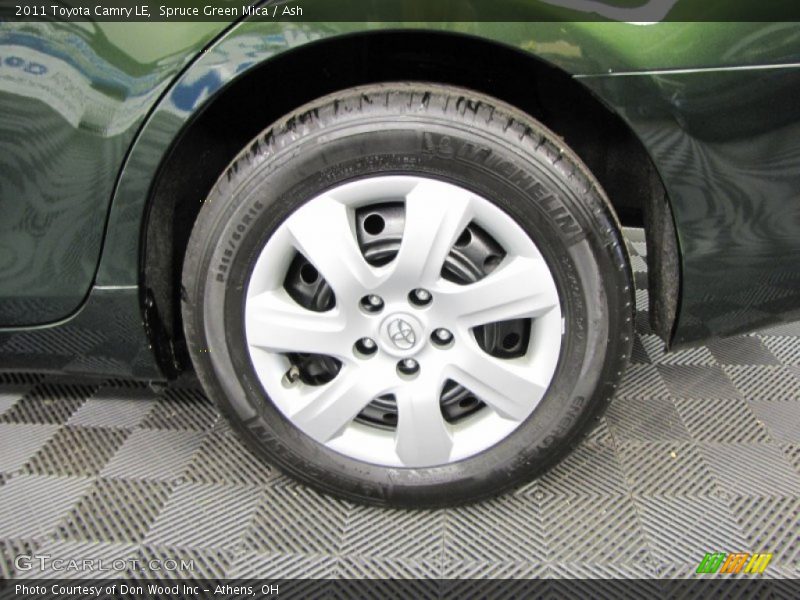 Spruce Green Mica / Ash 2011 Toyota Camry LE