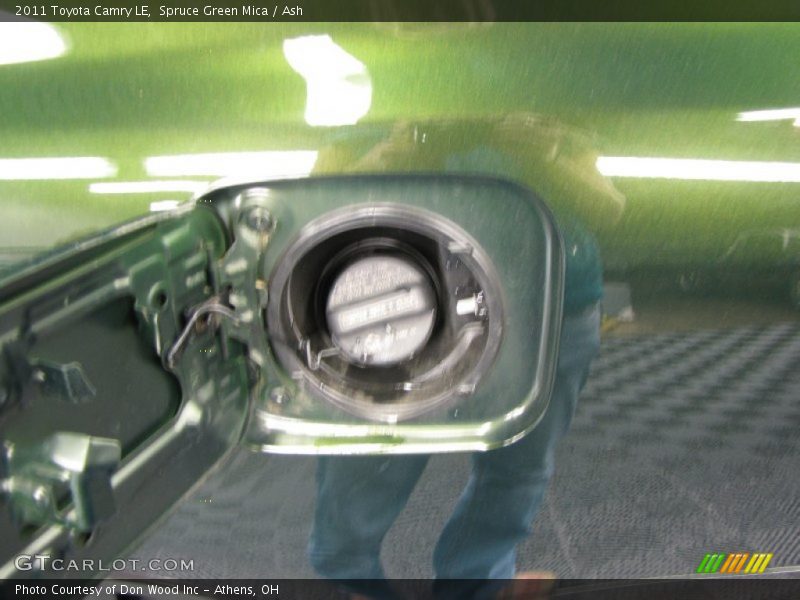 Spruce Green Mica / Ash 2011 Toyota Camry LE