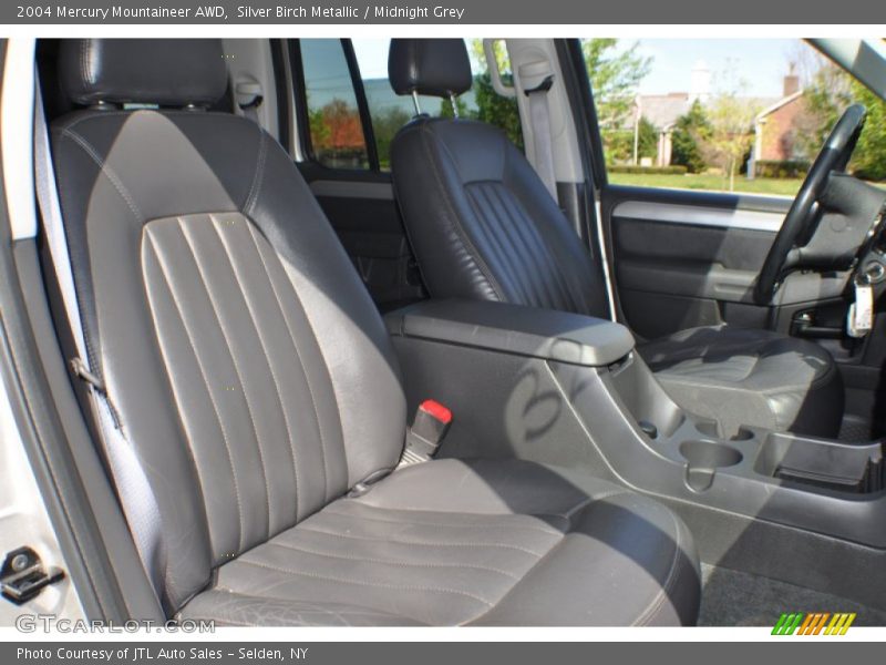 Silver Birch Metallic / Midnight Grey 2004 Mercury Mountaineer AWD