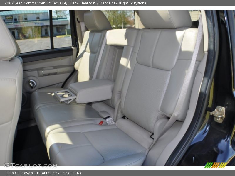 Black Clearcoat / Dark Khaki/Light Graystone 2007 Jeep Commander Limited 4x4