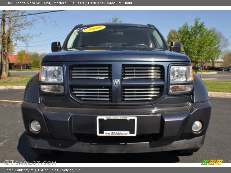 Modern Blue Pearl / Dark Khaki/Medium Khaki 2008 Dodge Nitro SXT 4x4