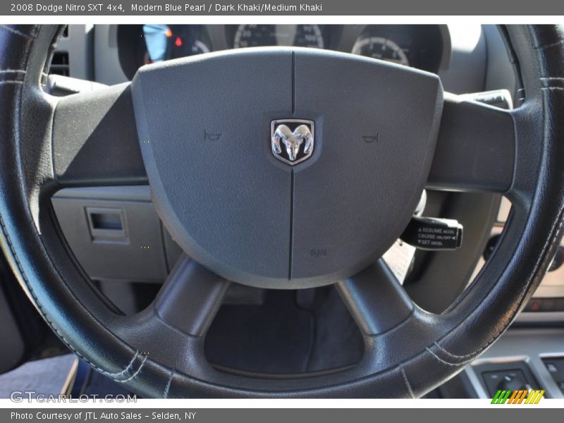 Modern Blue Pearl / Dark Khaki/Medium Khaki 2008 Dodge Nitro SXT 4x4