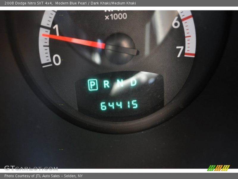 Modern Blue Pearl / Dark Khaki/Medium Khaki 2008 Dodge Nitro SXT 4x4
