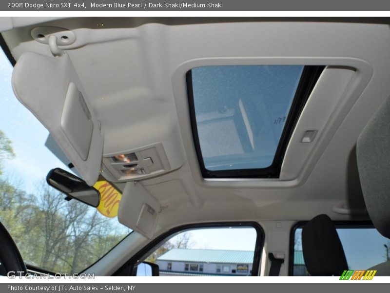 Modern Blue Pearl / Dark Khaki/Medium Khaki 2008 Dodge Nitro SXT 4x4