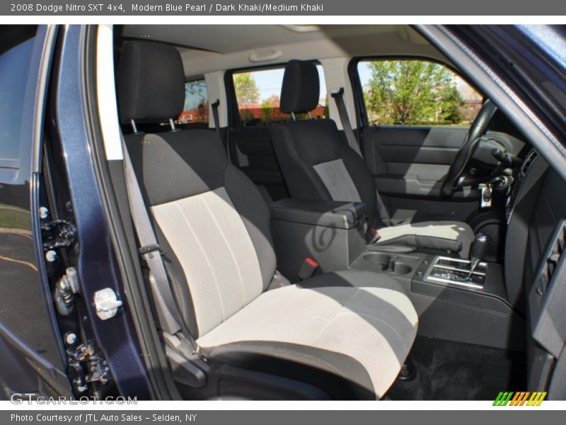 Modern Blue Pearl / Dark Khaki/Medium Khaki 2008 Dodge Nitro SXT 4x4