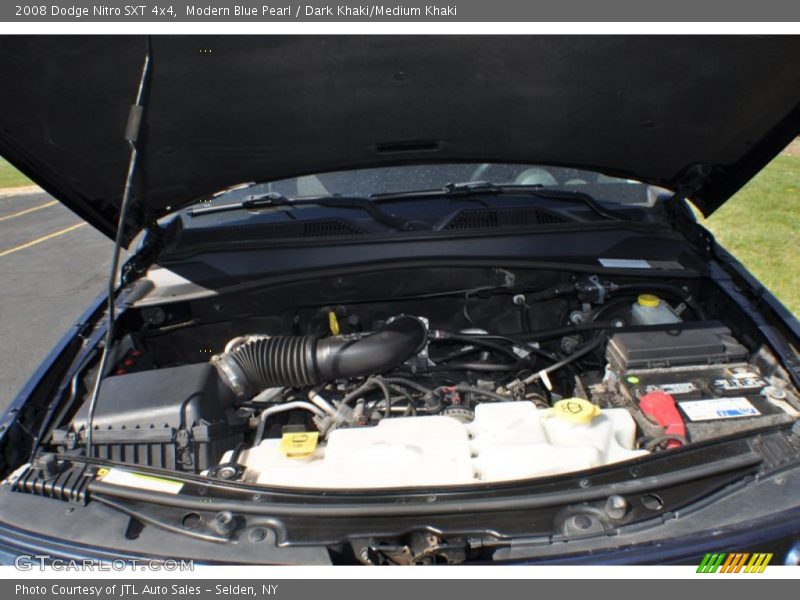 Modern Blue Pearl / Dark Khaki/Medium Khaki 2008 Dodge Nitro SXT 4x4