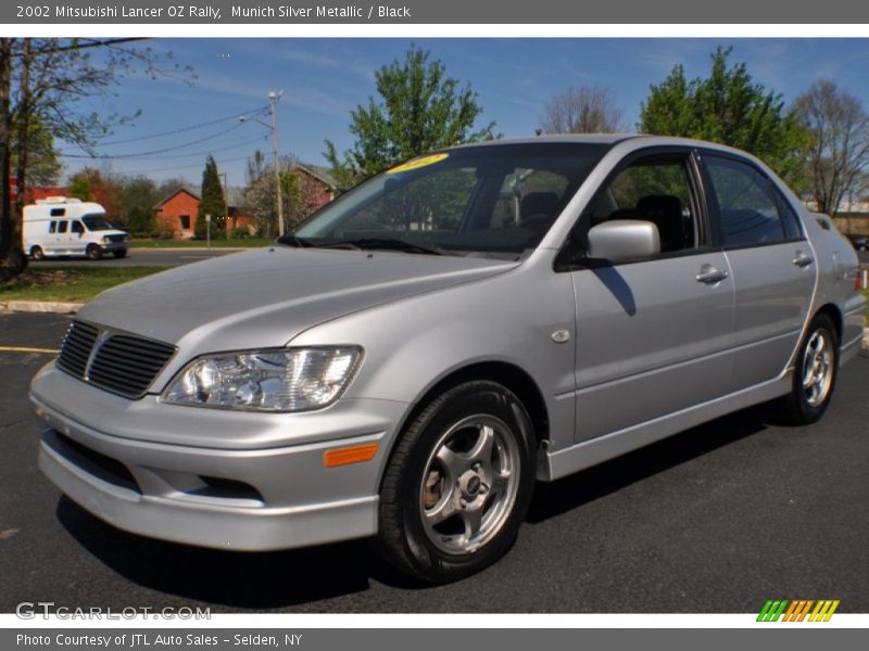 Munich Silver Metallic / Black 2002 Mitsubishi Lancer OZ Rally