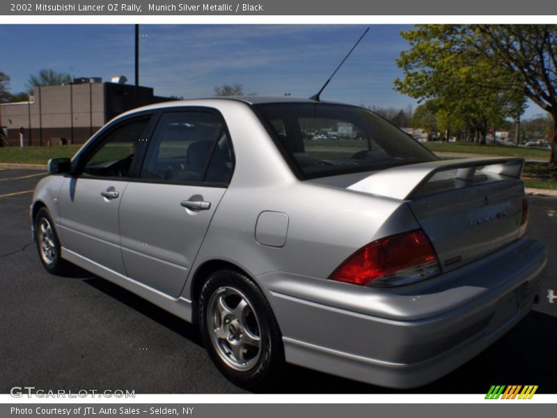 Munich Silver Metallic / Black 2002 Mitsubishi Lancer OZ Rally